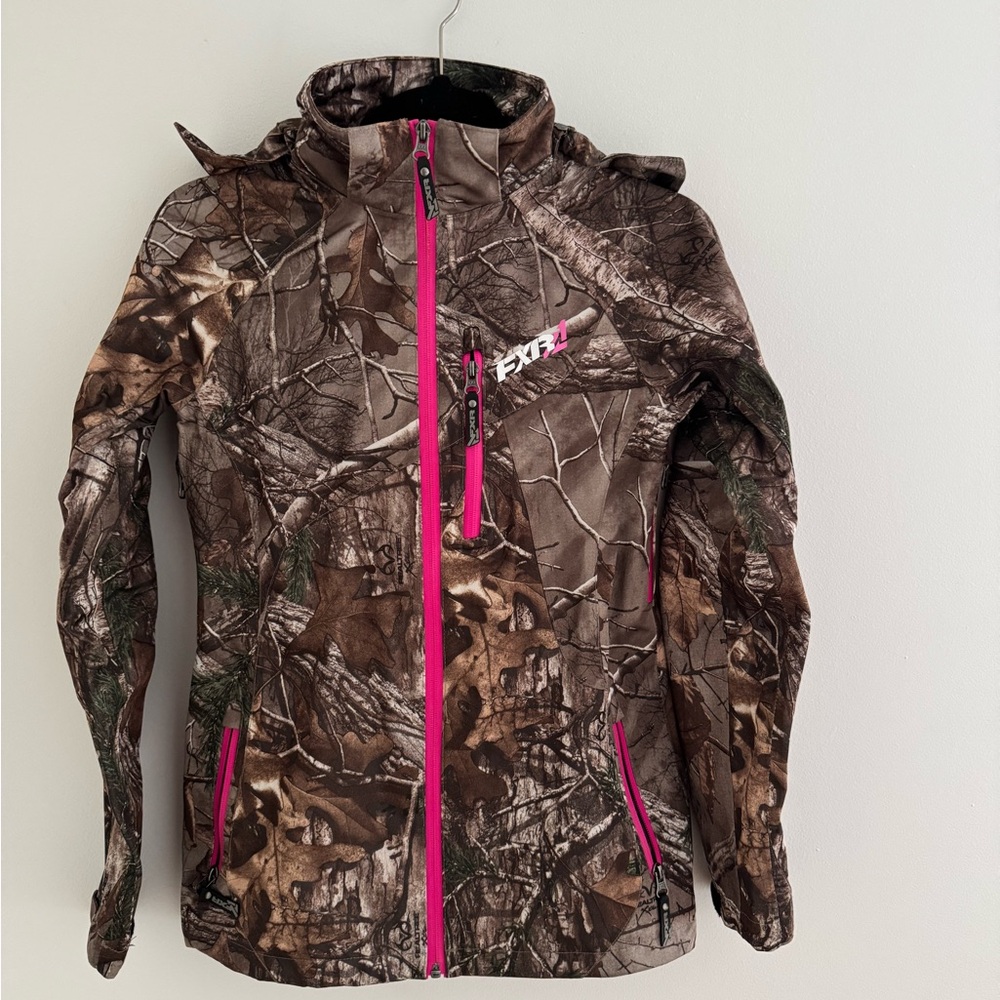FXR light weight Camo jacket sz 2